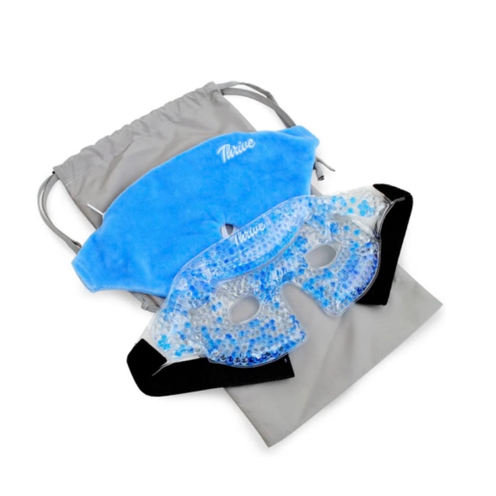EYE MASK - GEL BEADS HOT & COLD COMPRESS PACK